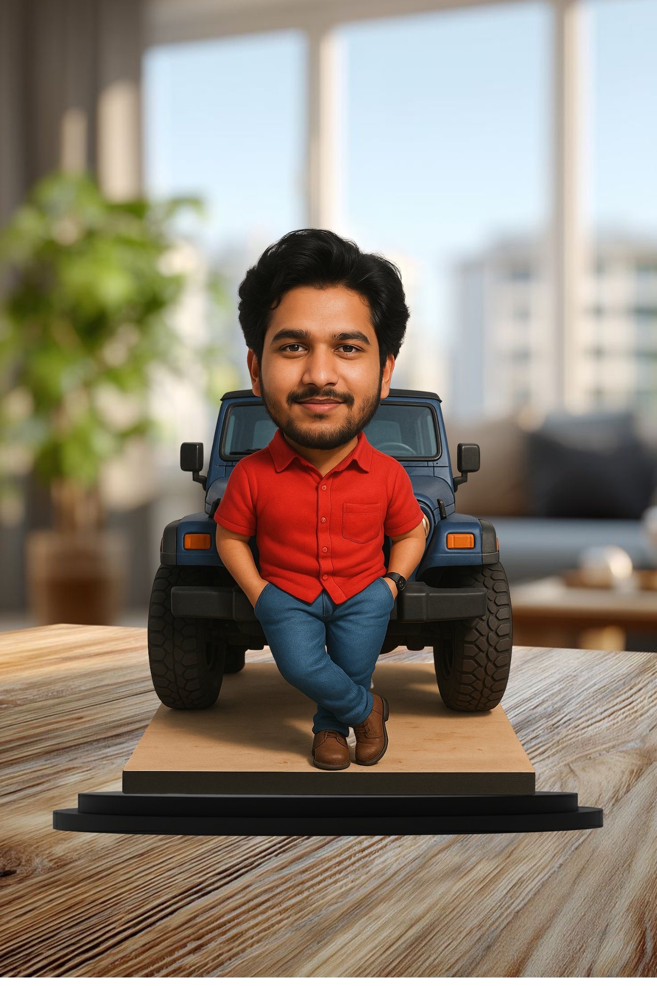 Custom Photo Car Pose Mini Avatar
