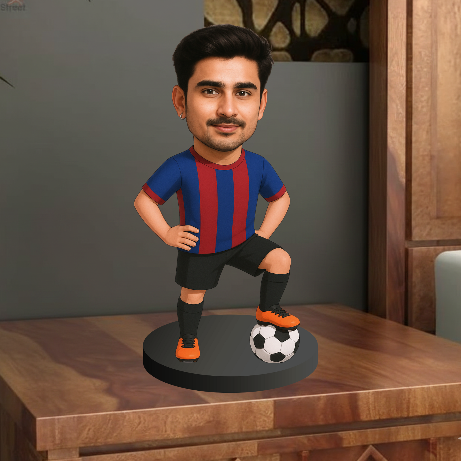 Custom Photo Football Mini Avatar