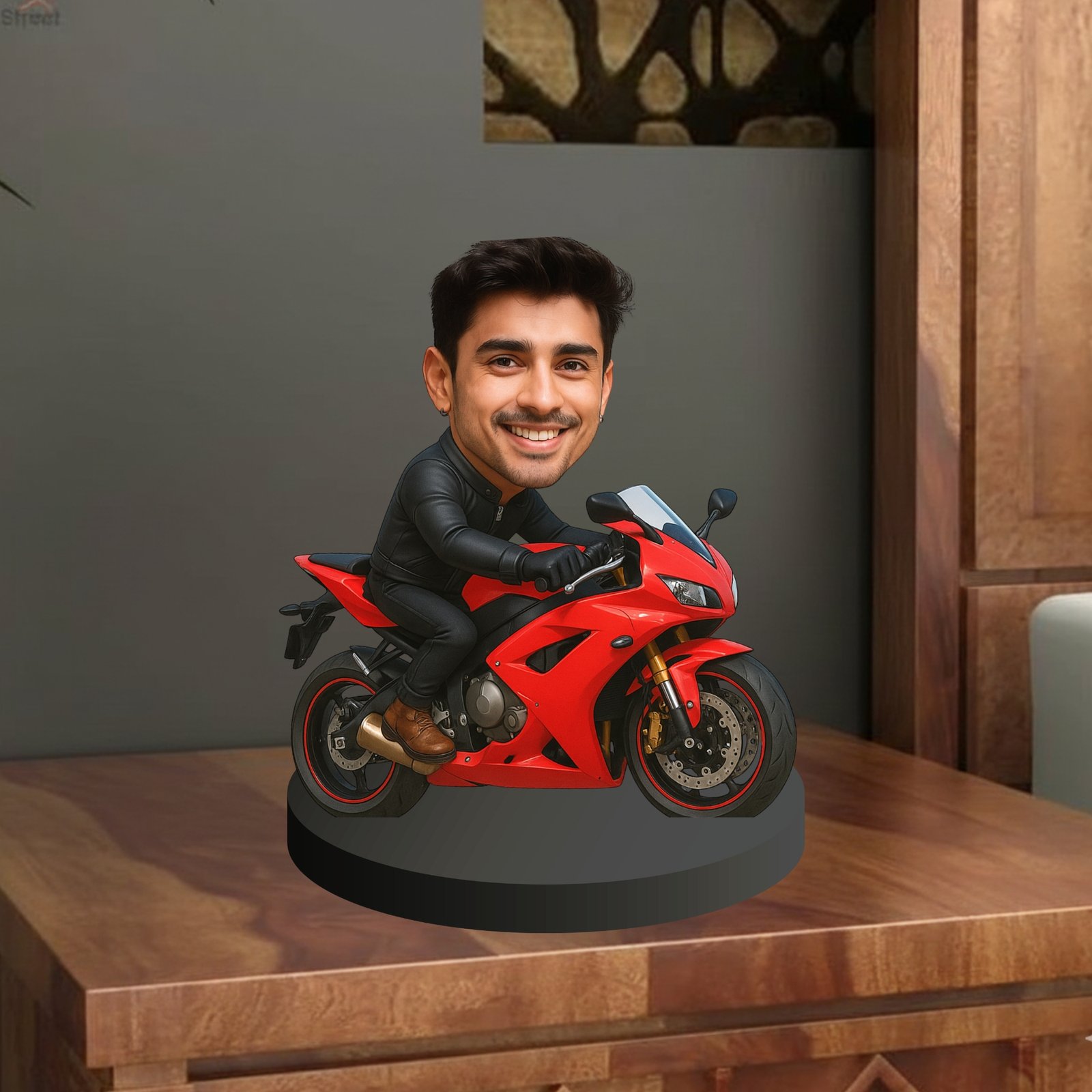 Custom Superbike Rider Avatar Standee