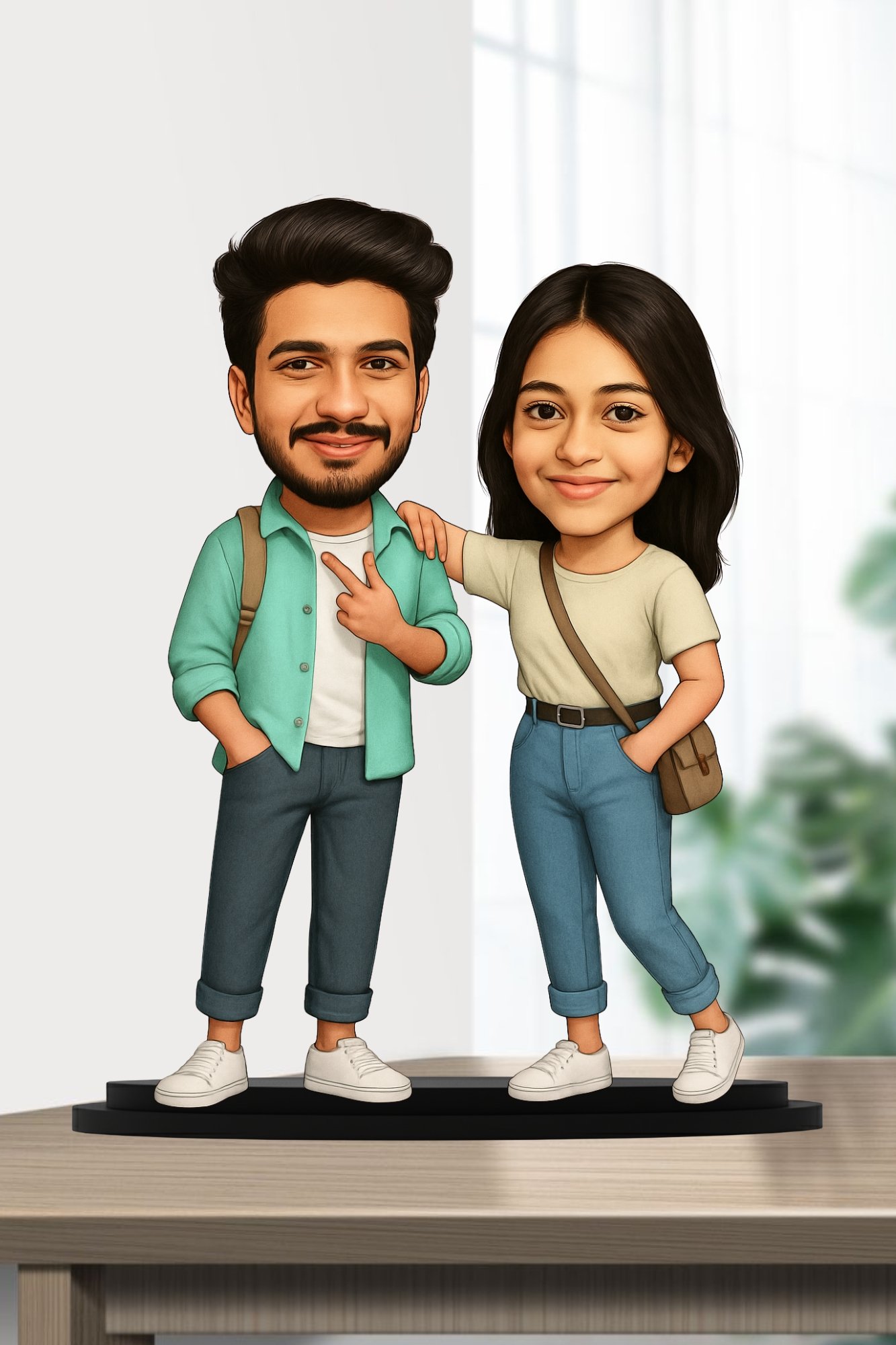 Personalized Best Friends Cartoon Avataar